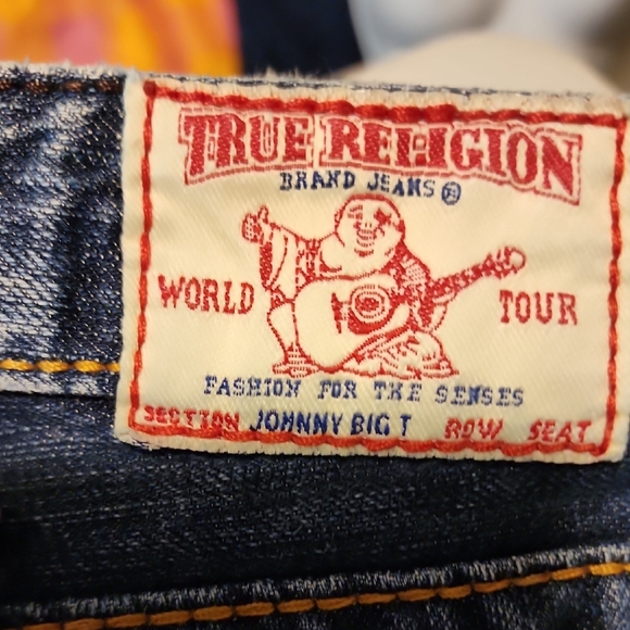 True Religion Women's Classic Blue Boot Cut Jeans - Picture 2 of 7